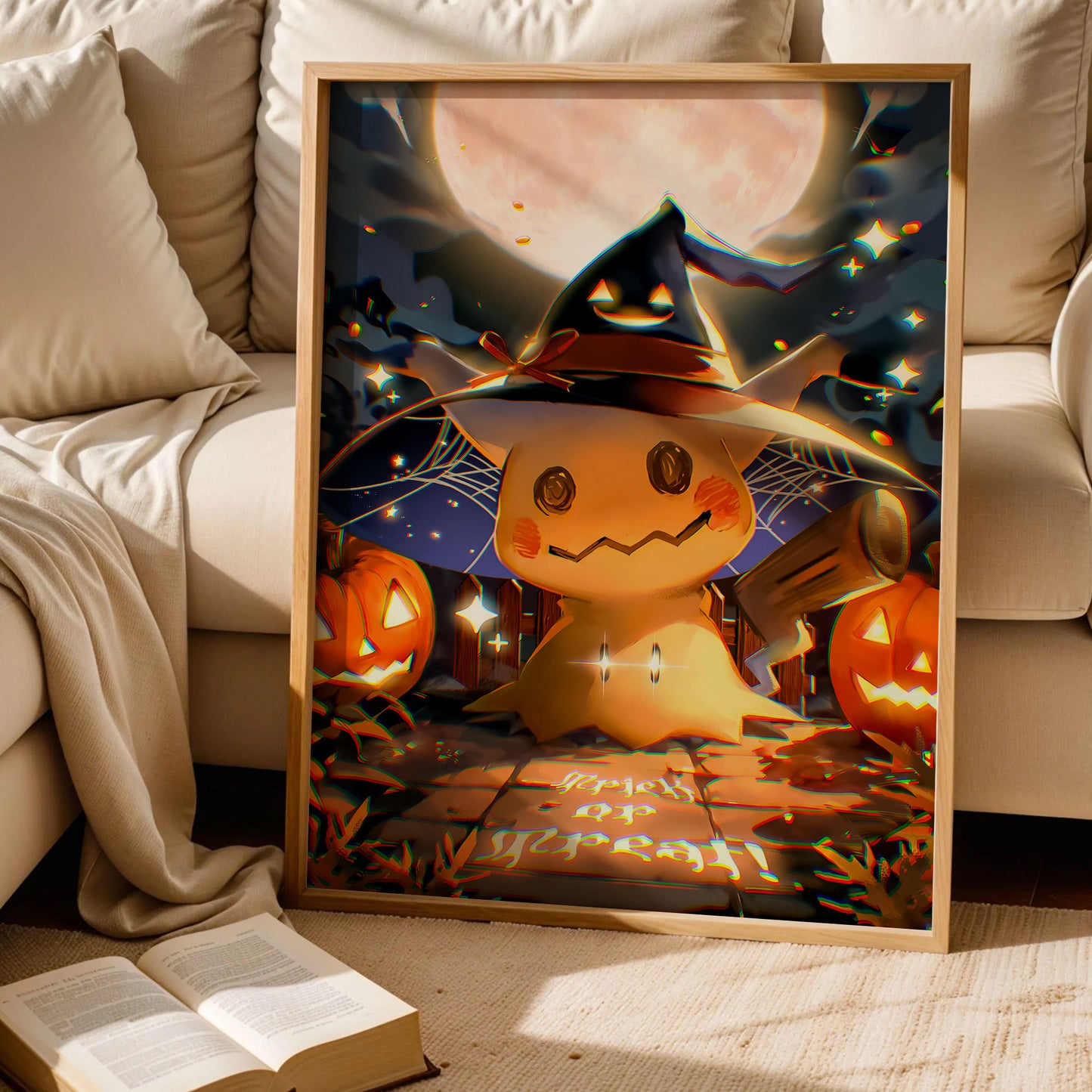Pikachu Halloween Pokémon Art