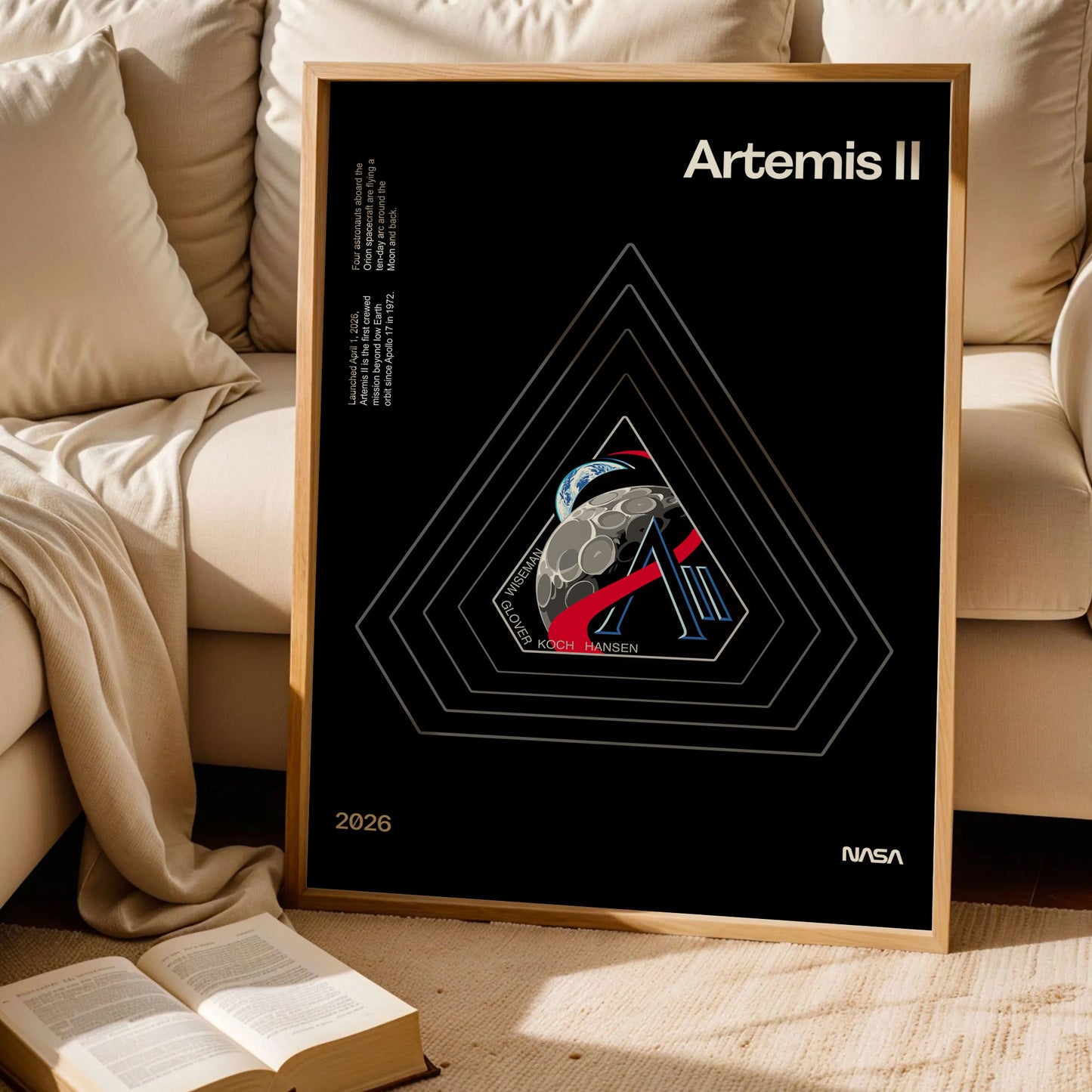 NASA Artemis II Print