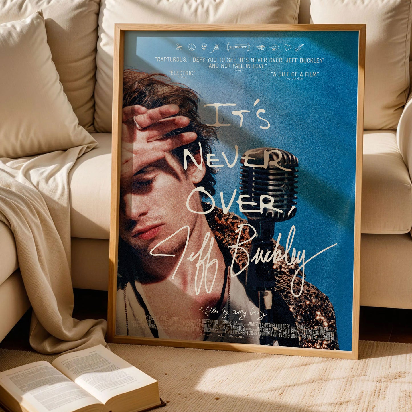 It's Never Over Jeff Buckley Poster