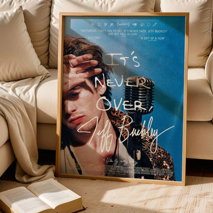 It's Never Over Jeff Buckley Poster