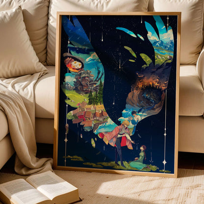 Howl's Moving Castle Art Print