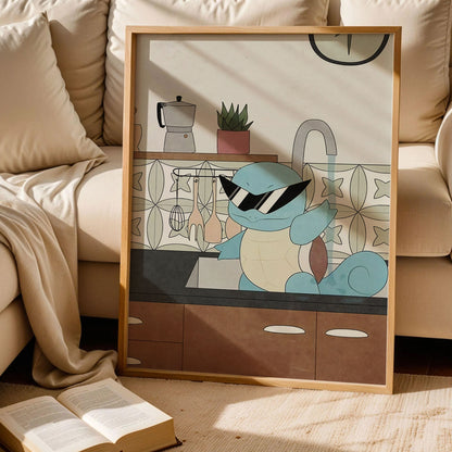 Squirtle Wall Art