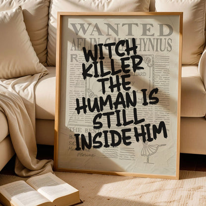 Manon Blackbeak Throne of Glass Wall Art