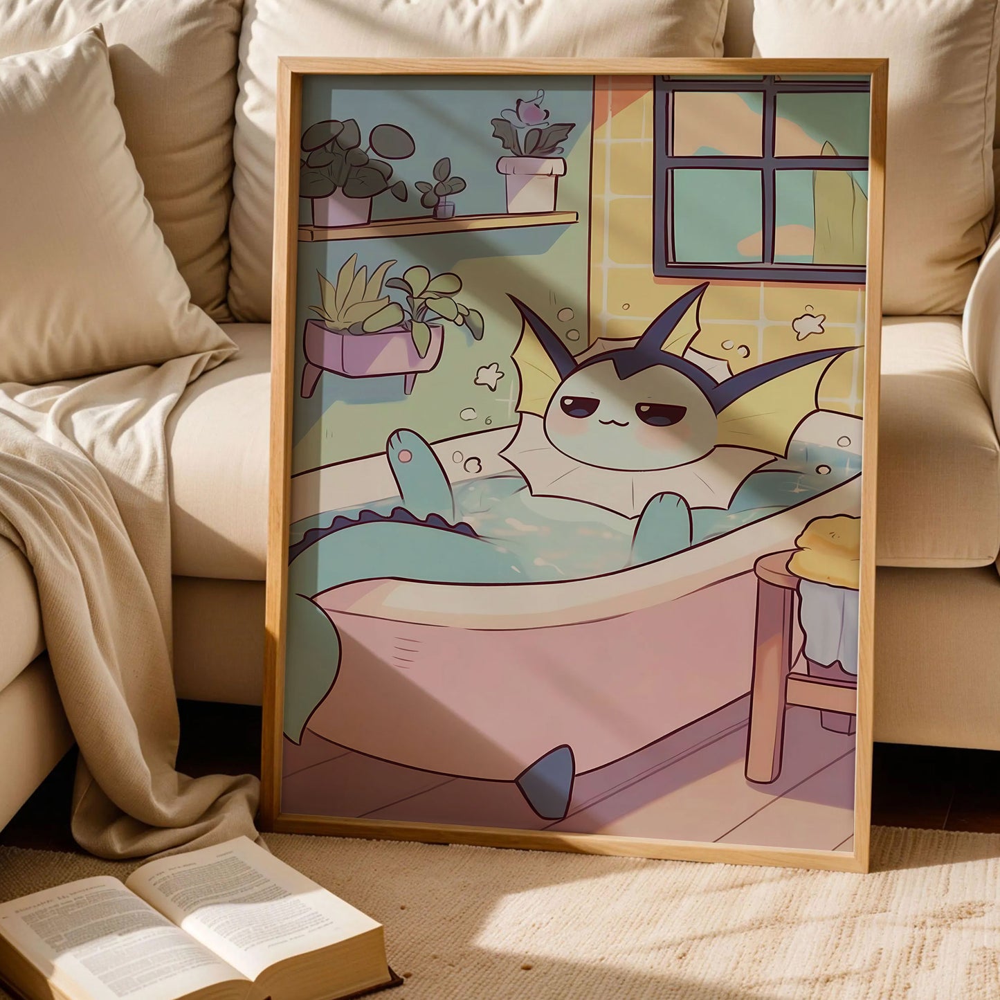 Vaporeon Pokémon Art