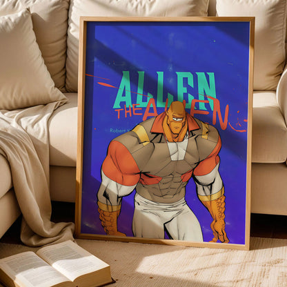 Allen the Alien Art Print
