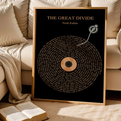 Noah Kahan, The Great Divide Poster