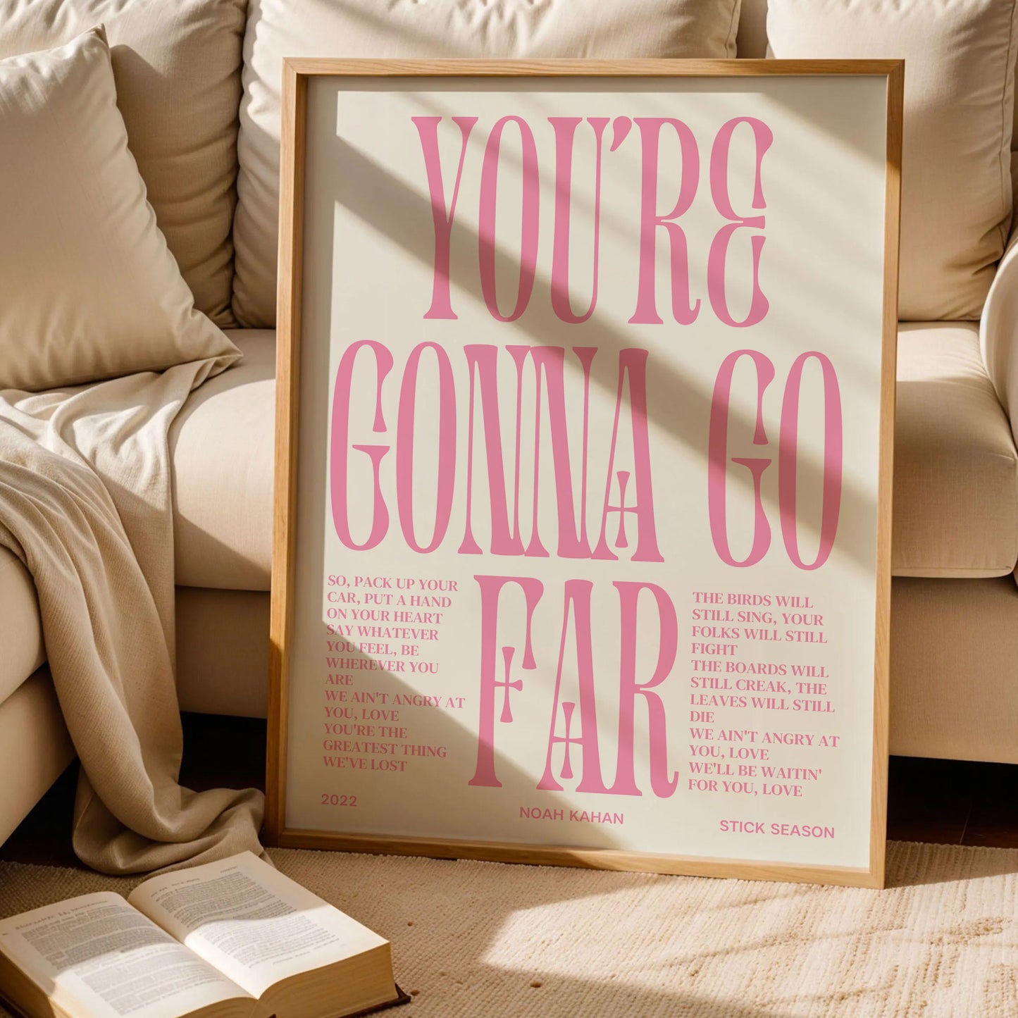 You're Gonna Go Far Poster