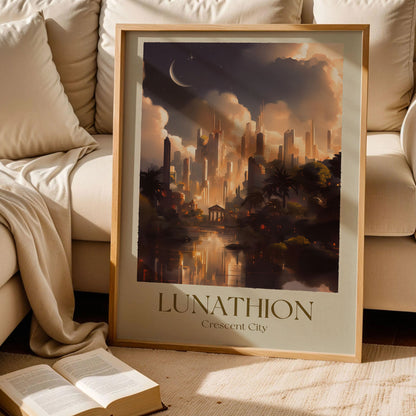 Lunathion Crescent City Print
