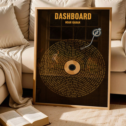 Dashboard Noah Kahan Poster