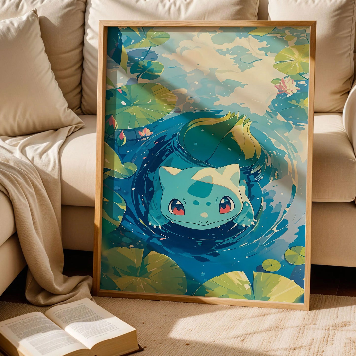 Bulbasaur Pokemon Print