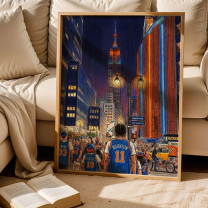 Brunson Knicks Poster