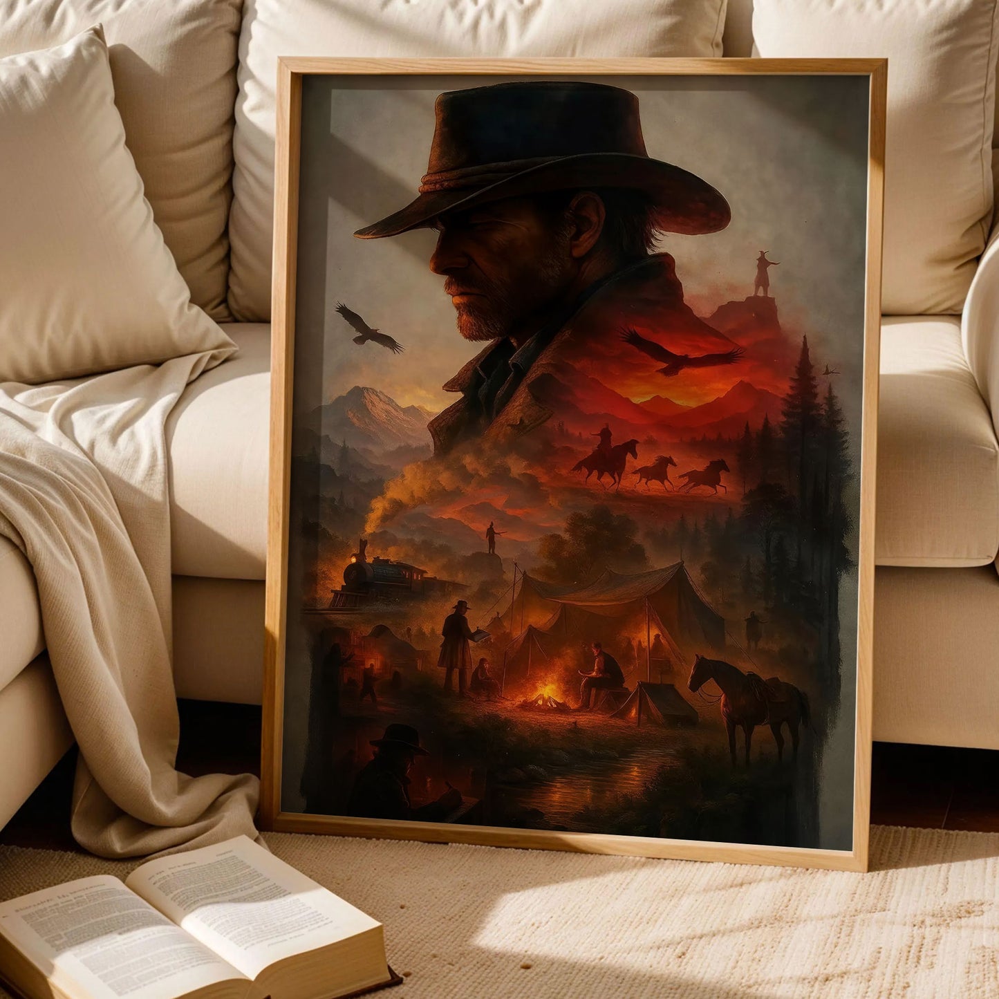 Red Dead Redemption 2 Gaming Poster