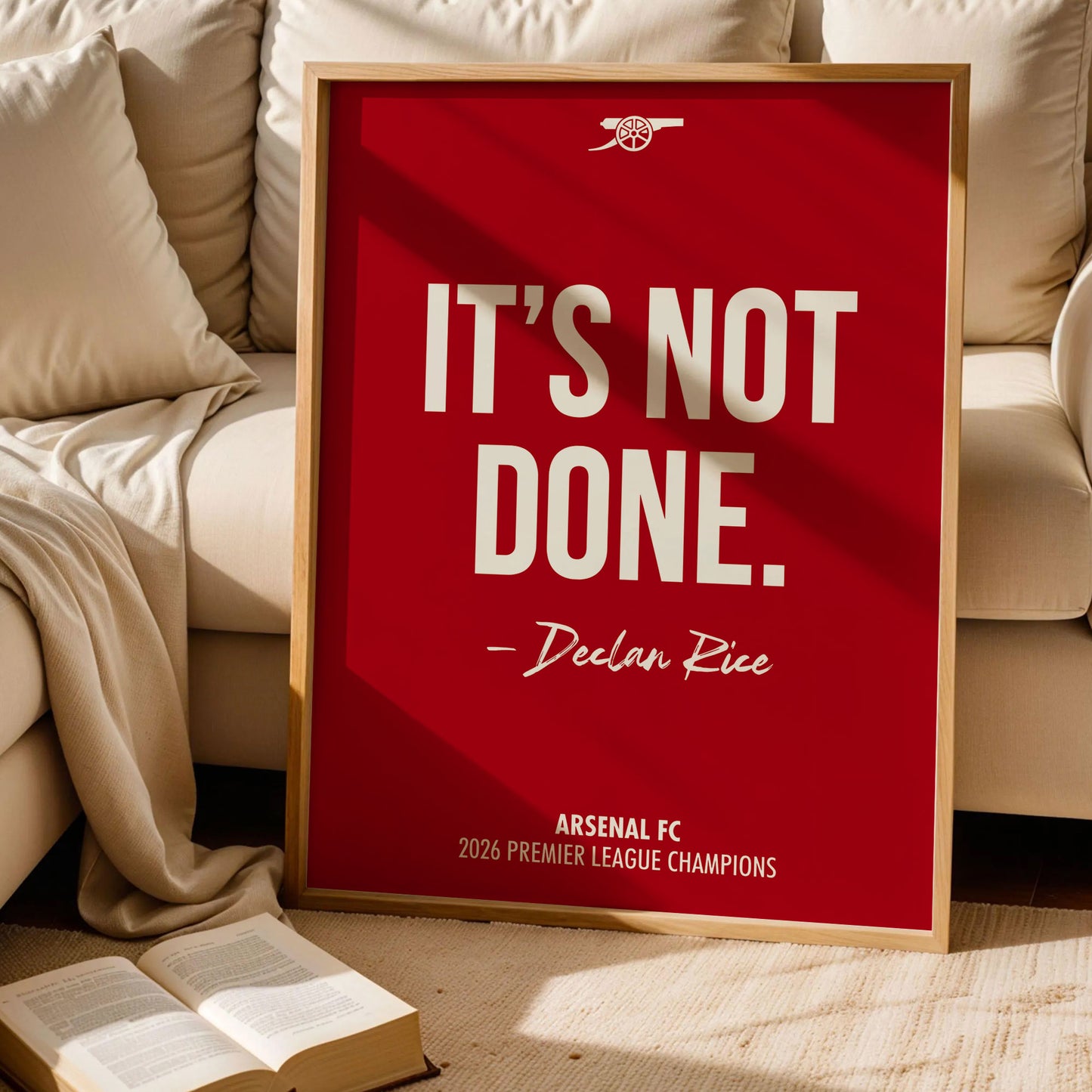 Arsenal Declan Rice Poster