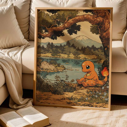 Charmander Inspired Poster