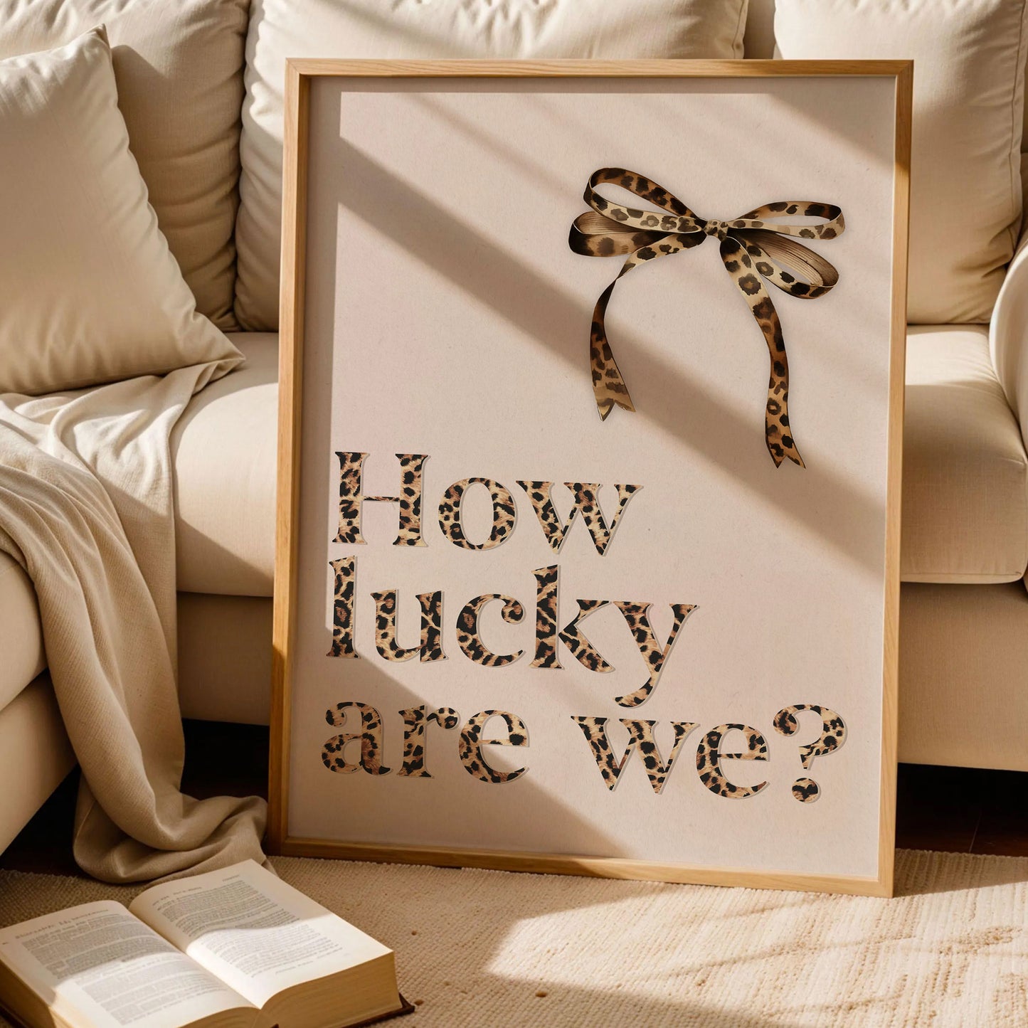 How Lucky Are We Poster