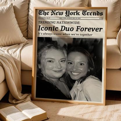 Because It's Iconic Newspaper Print