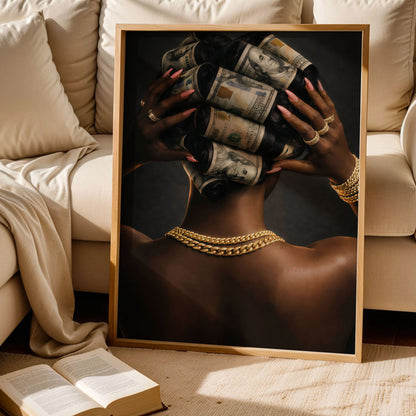 In Good Currency Black American Wall Art