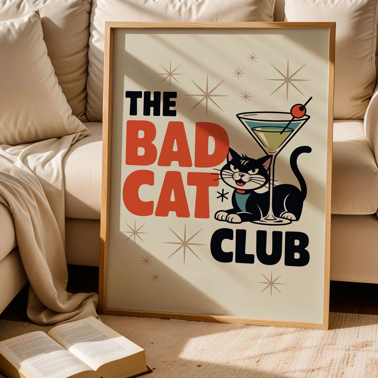 The Bad Cat Club Poster