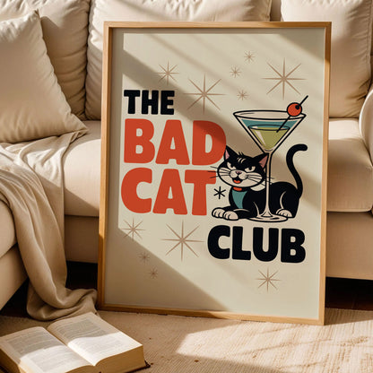 The Bad Cat Club Poster
