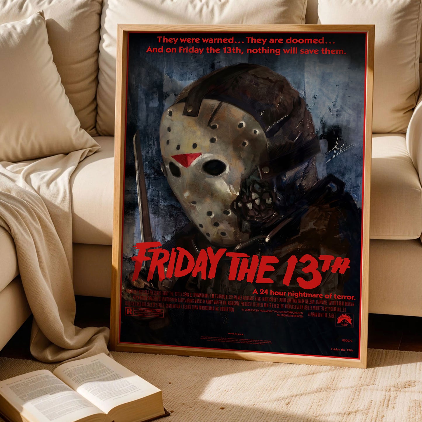 Friday the 13th Art Print