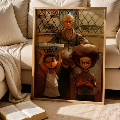 The Boondocks Anime Poster