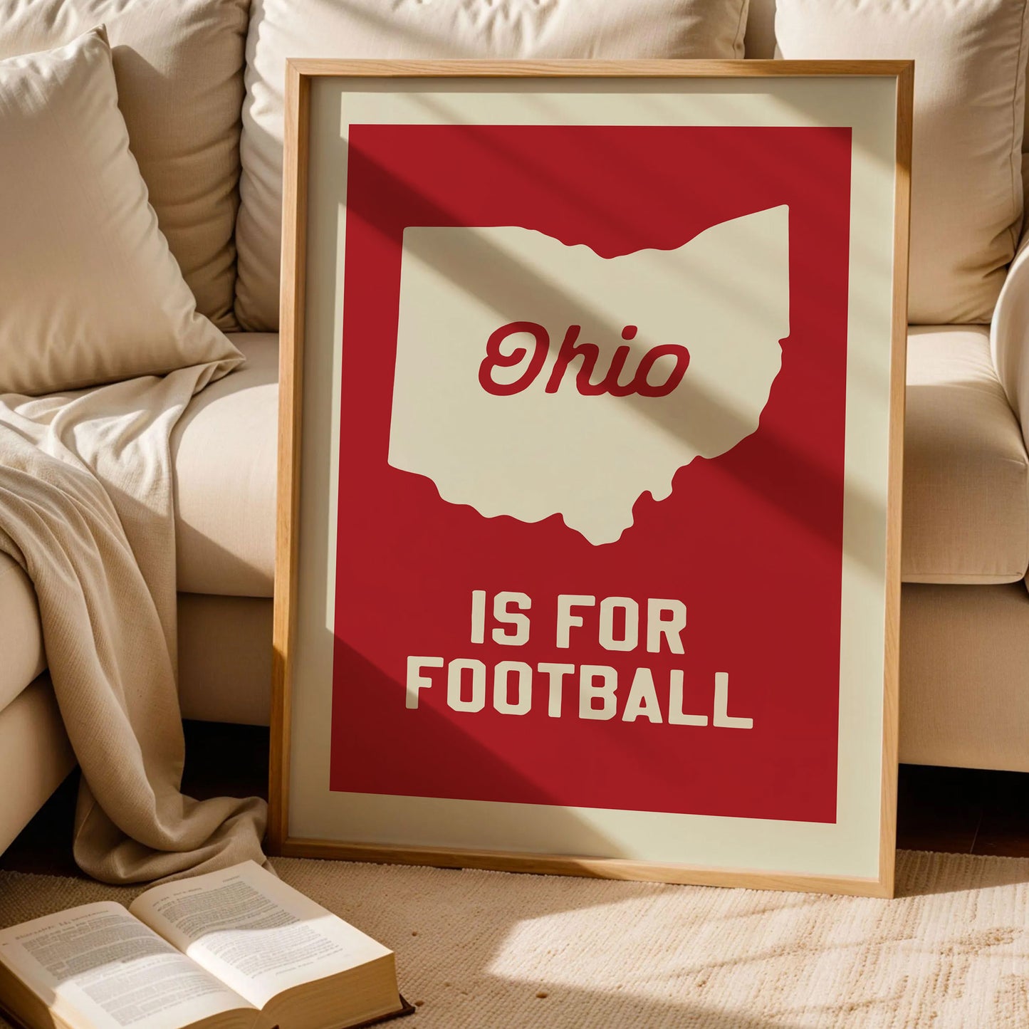 Ohio Sports Print Art
