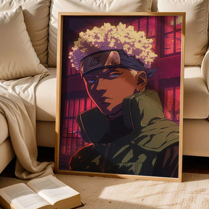 Naruto Manga Collage Poster