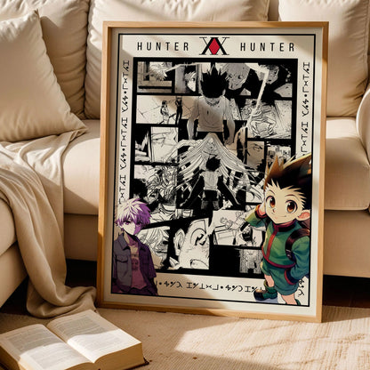 Hunter x Hunter Map Poster