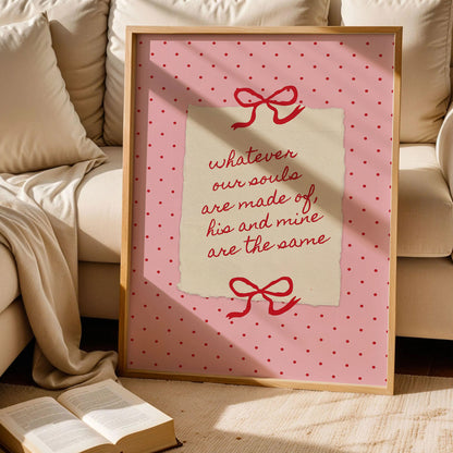 Whatever Our Souls Are Made Of Poster