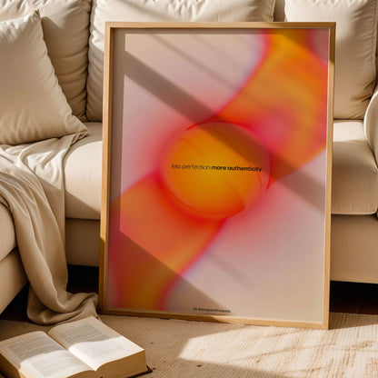 Authenticity Psychedelic Art Print
