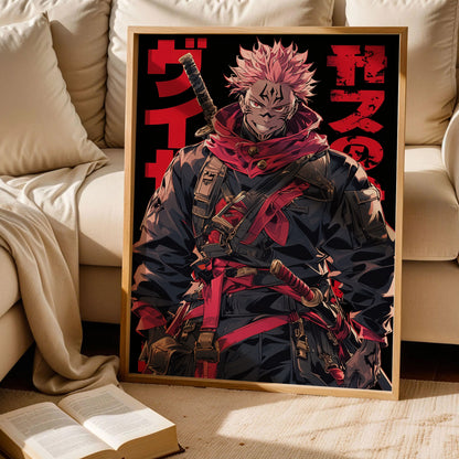 Ryomen Sukuna Jujutsu Kaisen Poster