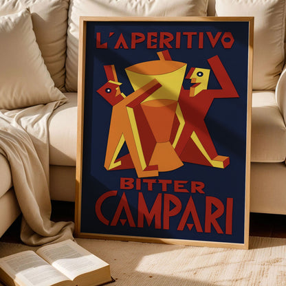 L'Aperitivo Bitter Campari Poster