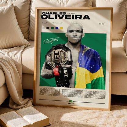 Oliveira UFC Wall Decor