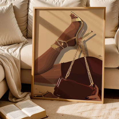 Black Woman Wall Art Decor