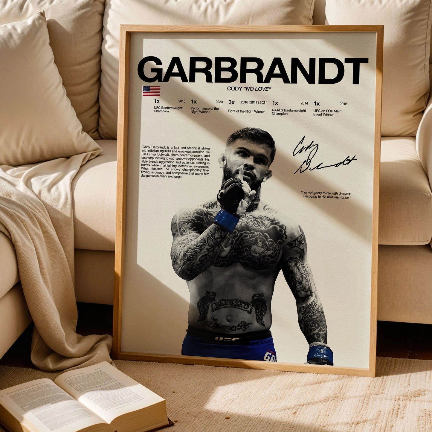 Cody Garbrandt Poster