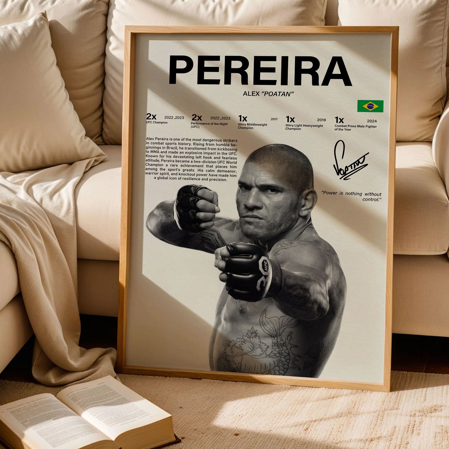 Alex Pereira Poster