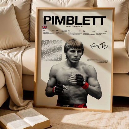 Paddy Pimblett Poster