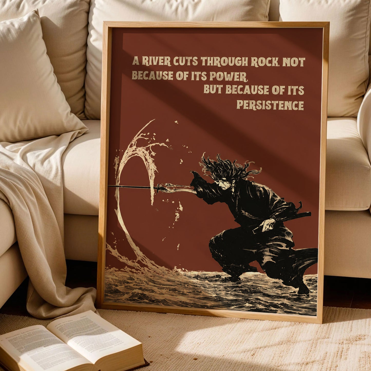 Vagabond Manga Art Print