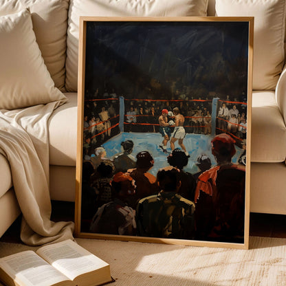 Vintage Boxing Poster