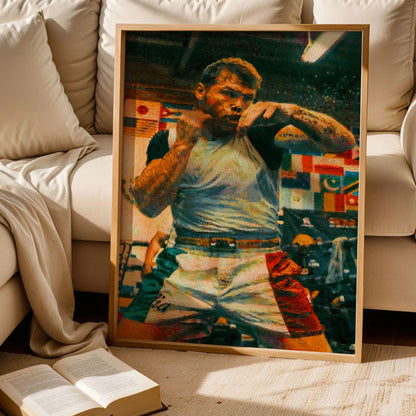 Canelo Alvarez Boxing Wall Art