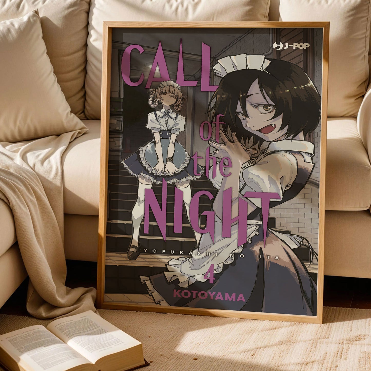 Call of the Night Manga Volume 4 Print Art
