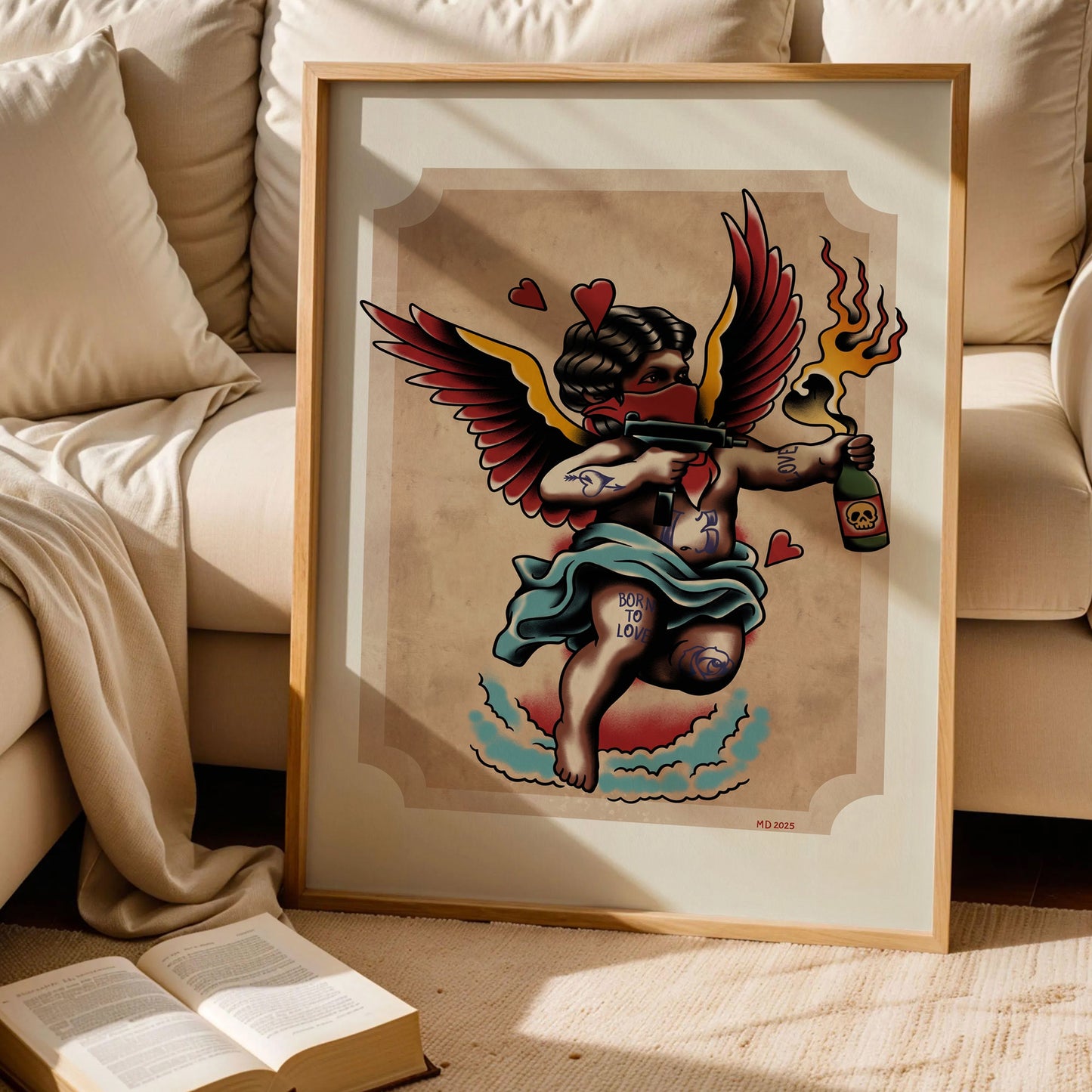 Old School Tattoo Flash Art Print