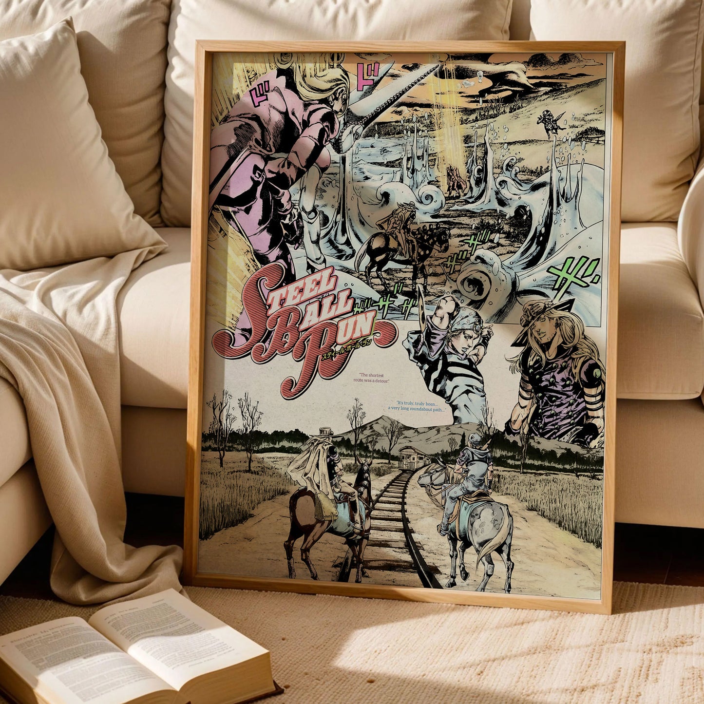 Steel Ball Run Poster