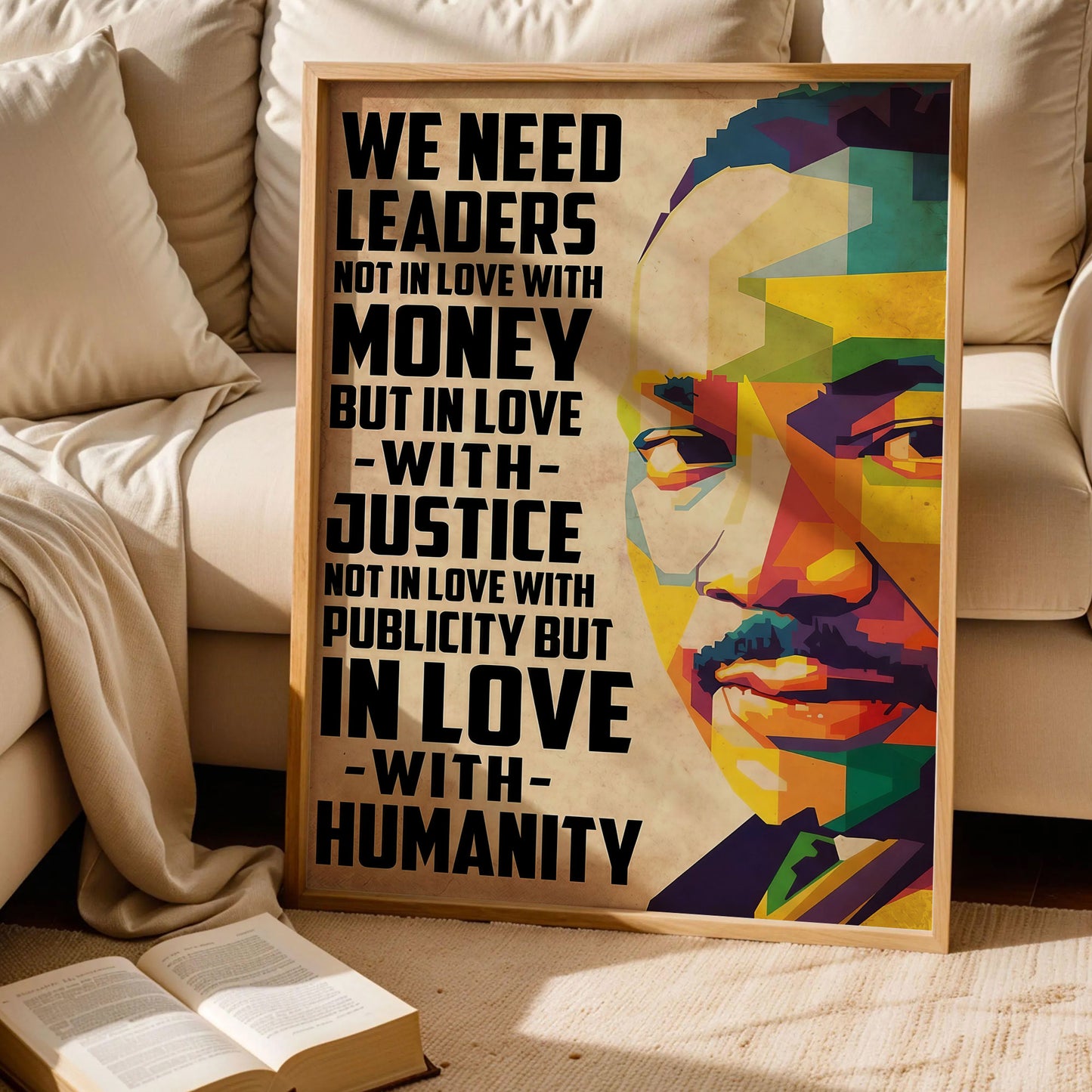 We Need Leaders Poster