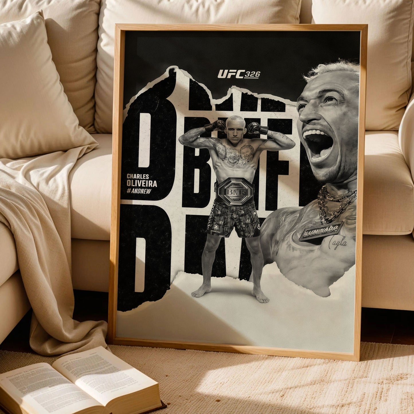 Charles Oliveira Poster