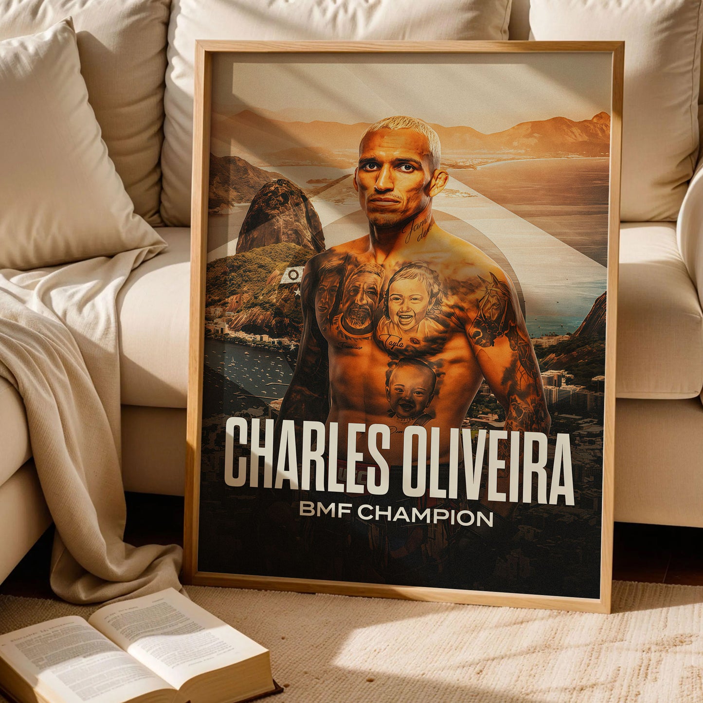 Charles Oliveira Poster