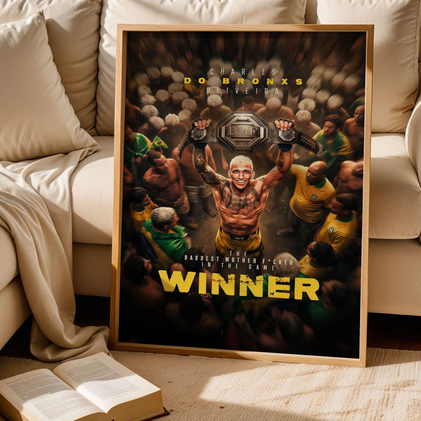 Charles Do Bronx Oliveira Poster
