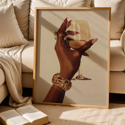 Black woman Trendy Wall Art