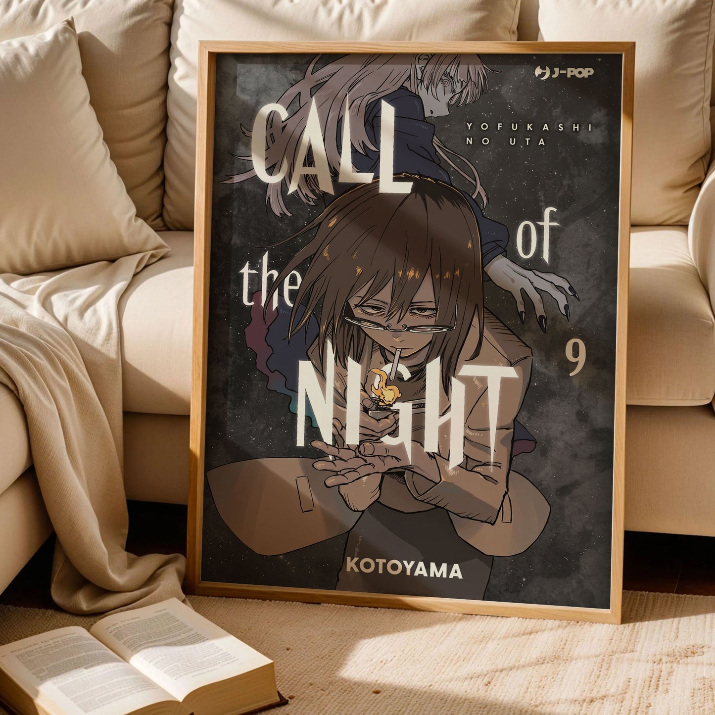 Call of the Night Manga Volume 9 Poster