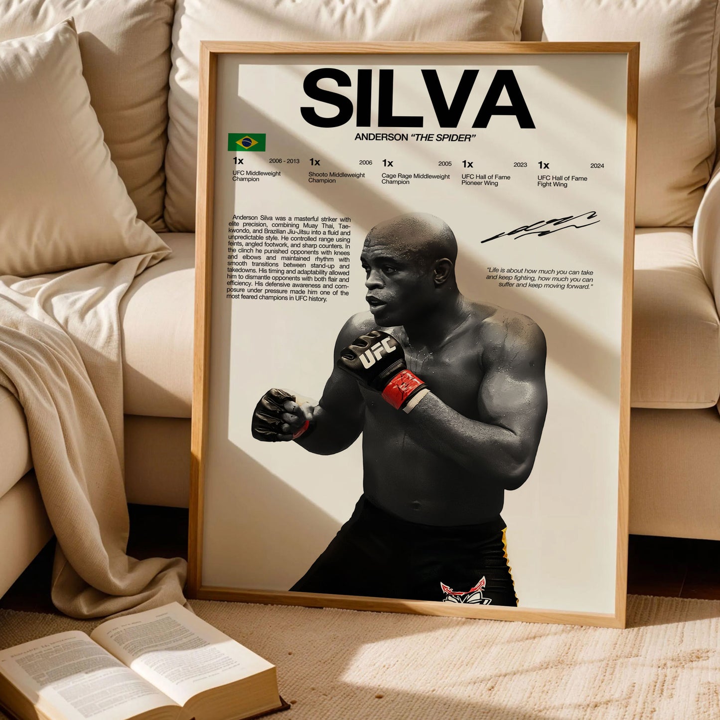 Anderson Silva Poster